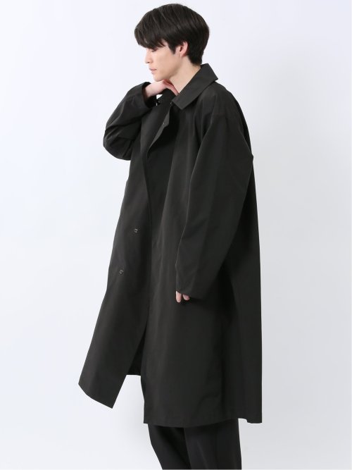 ウォッシャブル ステンカラーロングコート