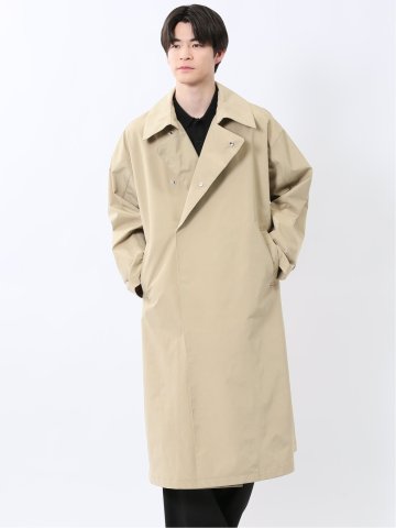 ウォッシャブル ステンカラーロングコート