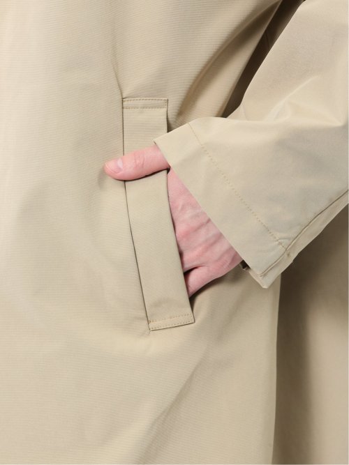 ウォッシャブル ステンカラーロングコート