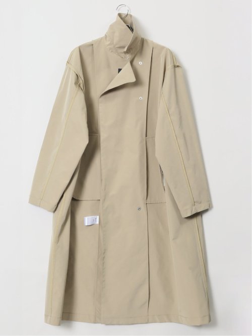 ウォッシャブル ステンカラーロングコート