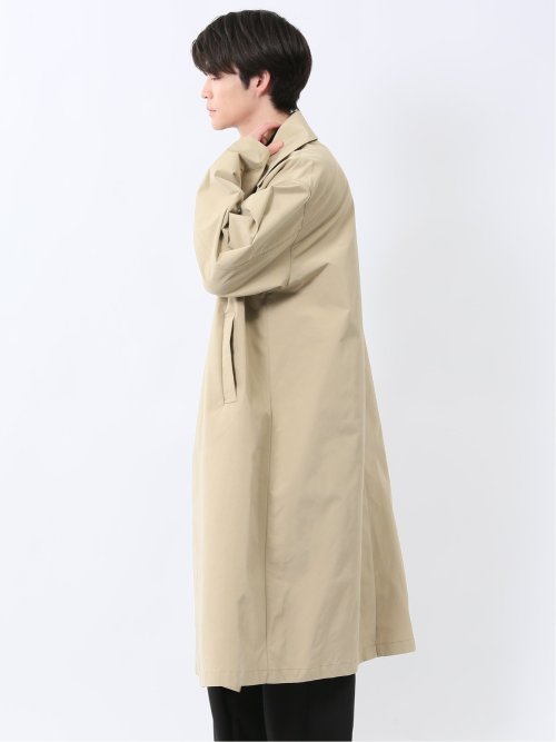 ウォッシャブル ステンカラーロングコート
