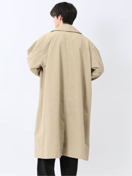 ウォッシャブル ステンカラーロングコート