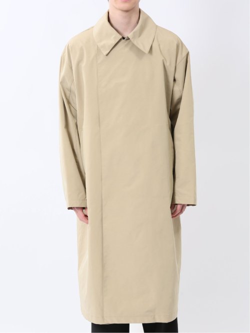 ウォッシャブル ステンカラーロングコート