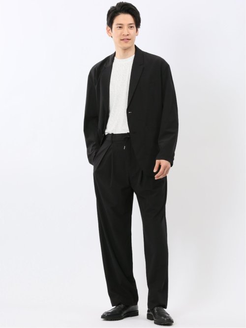 ストレッチ ナチュラルワッシャー 2ボタンジャケット(セットアップ可能)