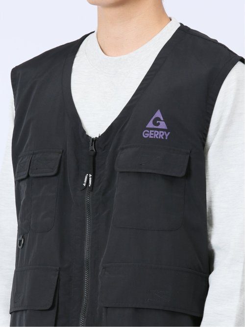 【WEB限定】ジェリー/GERRY ナイロンタフタ ベスト