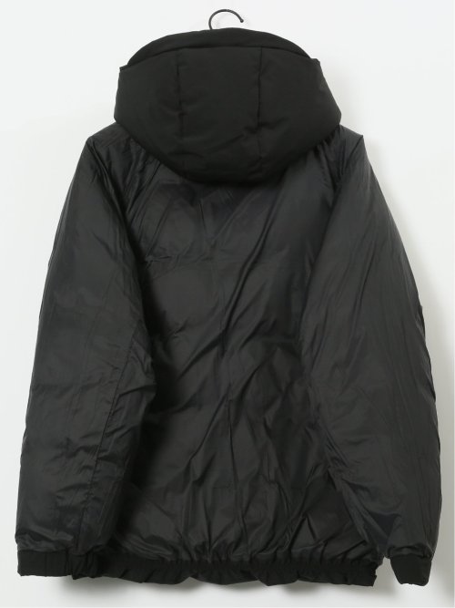 ALL WEATHER TEX フーデット 中綿ブルゾン(M 05黒): アウター/コート