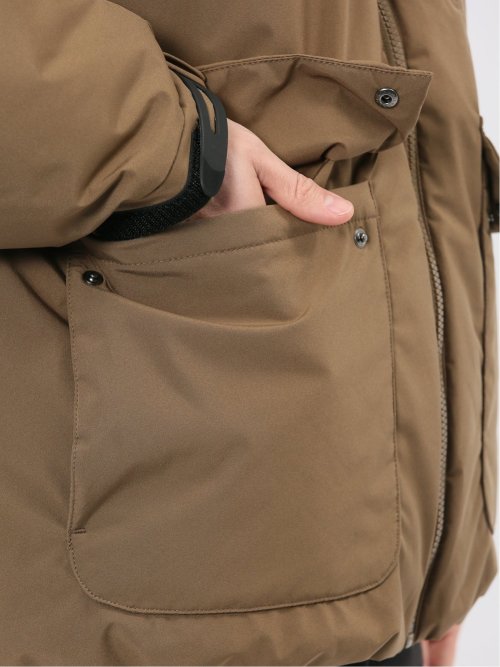 ALL WEATHER TEX フーデット 中綿ブルゾン