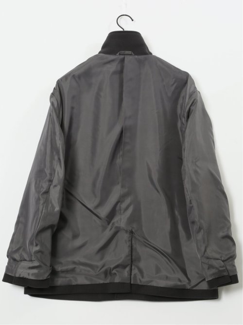 ストレッチメルトン ハーフステンカラーコート