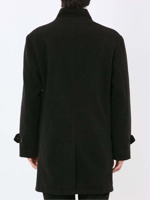 ストレッチメルトン スタンドカラーコート