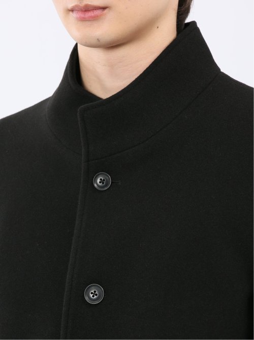 ストレッチメルトン スタンドカラーコート