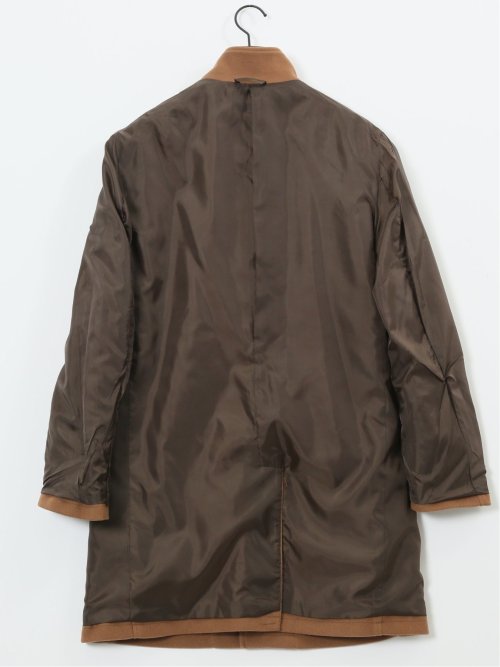 ストレッチメルトン スタンドカラーコート