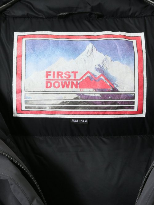 FIRSTDOWN USA MAURI 撥水 フーデッドダウン