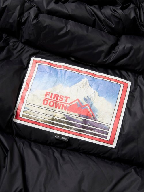 FIRSTDOWN USA MAURI 撥水 フーデッドダウン