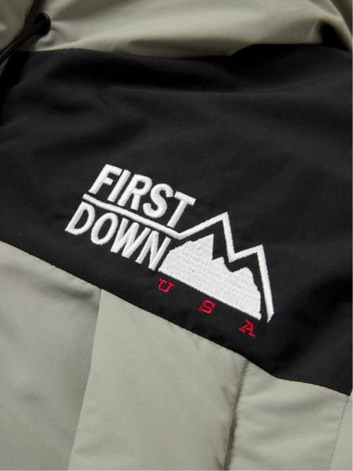 FIRSTDOWN USA MAURI 撥水 フーデッドダウン