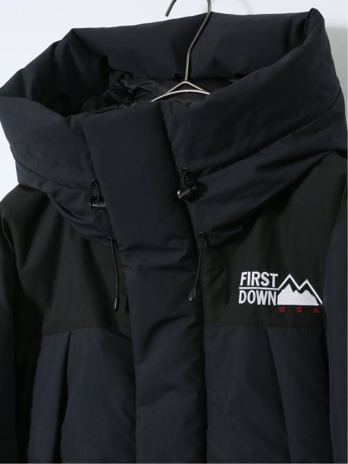 FIRSTDOWN USA MAURI 撥水 フーデッドダウン