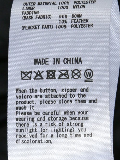 FIRSTDOWN USA MAURI 撥水 フーデッドダウン