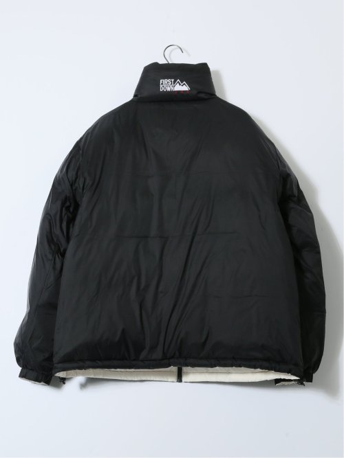 FIRSTDOWN USA BUBBLE 撥水防風 リバーシブル スタンドダウン