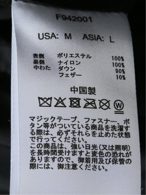 FIRSTDOWN USA BUBBLE 撥水防風 リバーシブル スタンドダウン