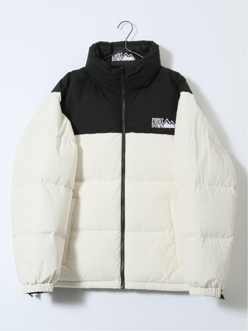 FIRSTDOWN USA BUBBLE 撥水防風 リバーシブル スタンドダウン