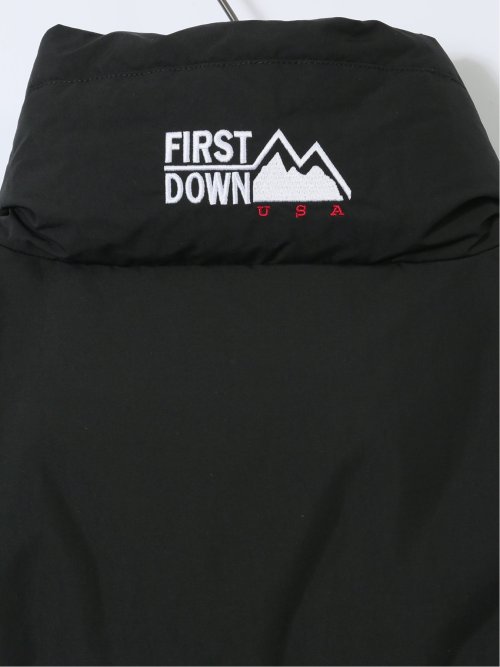 FIRSTDOWN USA BUBBLE 撥水防風 リバーシブル スタンドダウン