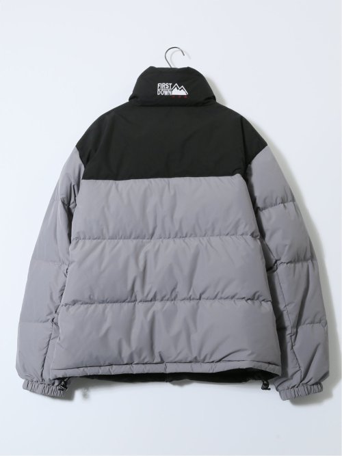 FIRSTDOWN USA BUBBLE 撥水防風 リバーシブル スタンドダウン