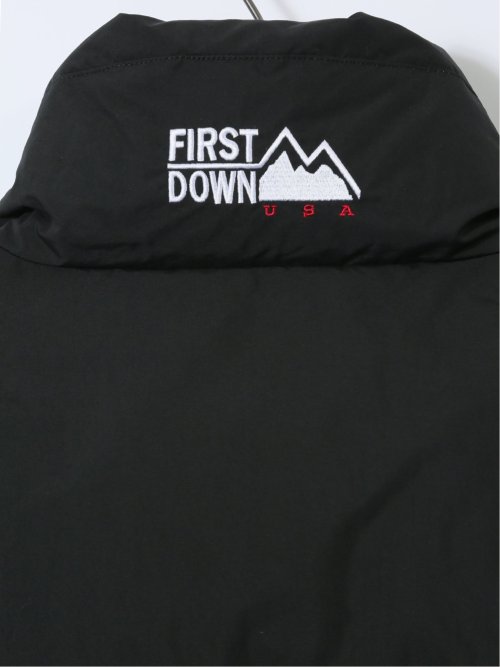 FIRSTDOWN USA BUBBLE 撥水防風 リバーシブル スタンドダウン