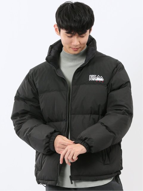 FIRSTDOWN USA BUBBLE 撥水防風 リバーシブル スタンドダウン