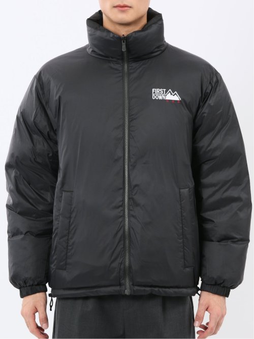 FIRSTDOWN USA BUBBLE 撥水防風 リバーシブル スタンドダウン
