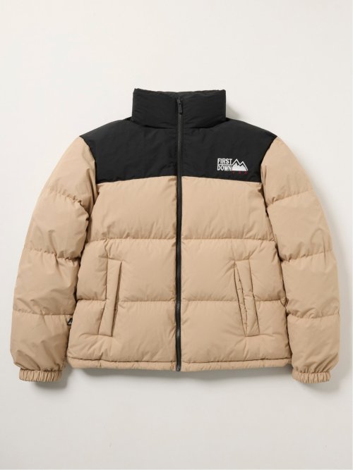 FIRSTDOWN USA BUBBLE 撥水防風 リバーシブル スタンドダウン