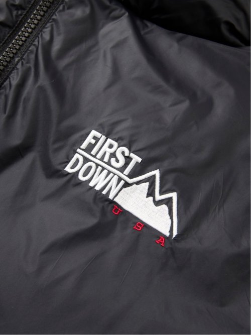 FIRSTDOWN USA BUBBLE 撥水防風 リバーシブル スタンドダウン
