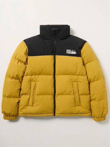 FIRSTDOWN USA BUBBLE 撥水防風 リバーシブル スタンドダウン