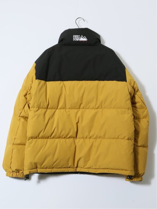 FIRSTDOWN USA BUBBLE 撥水防風 リバーシブル スタンドダウン