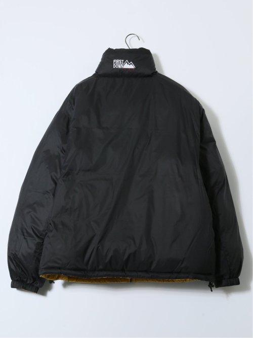 FIRSTDOWN USA BUBBLE 撥水防風 リバーシブル スタンドダウン