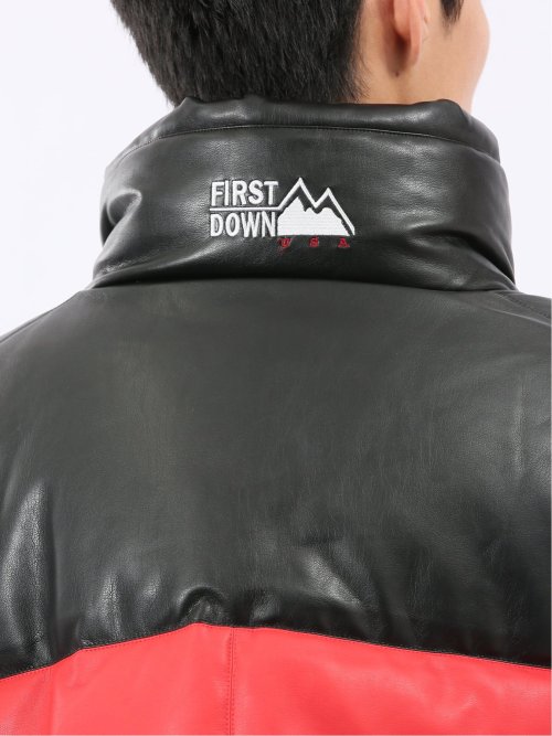 FIRSTDOWN USA 合成皮革 切替 スタンドダウン