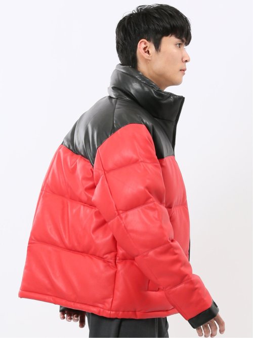 FIRSTDOWN USA 合成皮革 切替 スタンドダウン