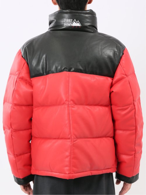 FIRSTDOWN USA 合成皮革 切替 スタンドダウン