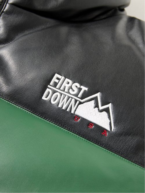 FIRSTDOWN USA 合成皮革 切替 スタンドダウン