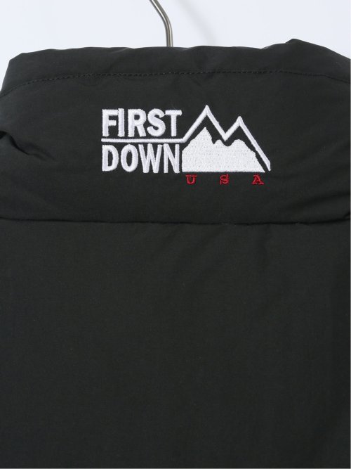 FIRSTDOWN USA 撥水防風 リバーシブル ダウンベスト
