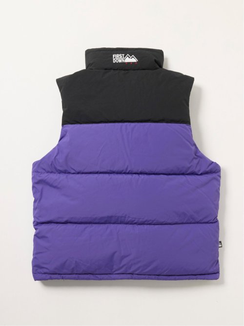FIRSTDOWN USA 撥水防風 リバーシブル ダウンベスト