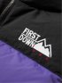 FIRSTDOWN USA 撥水防風 リバーシブル ダウンベスト