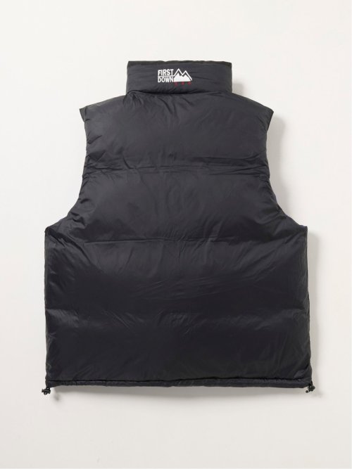 FIRSTDOWN USA 撥水防風 リバーシブル ダウンベスト