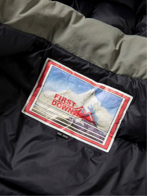 FIRSTDOWN USA 撥水 フード脱着 切替ダウン