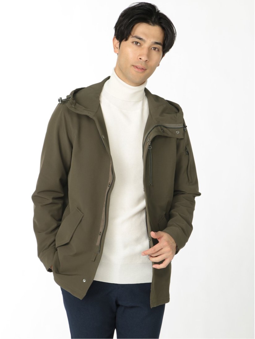 4WAYストレッチ ショートモッズブルゾン(M 54カーキ): ジャケット/アウター | TAKA-Q ONLINE  SHOP／タカキューオンラインショップ【公式通販】