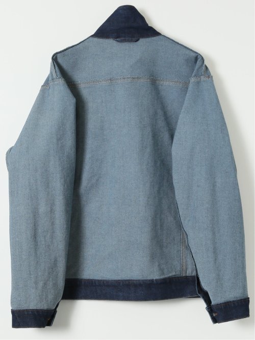 ストレッチ デニム ブルゾン(セットアップ可能)