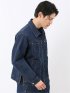 ストレッチ デニム ブルゾン(セットアップ可能)