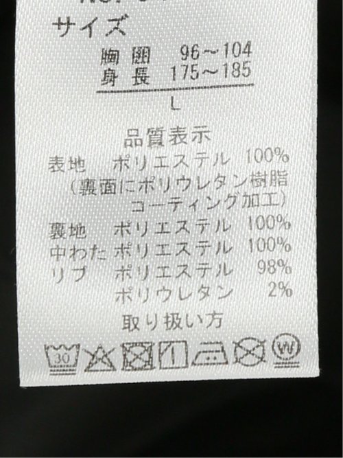 ALL WEATHER TEX ウール調 フーデット中綿ブルゾン