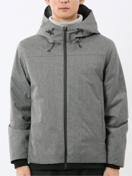 ALL WEATHER TEX ウール調 フーデット中綿ブルゾン