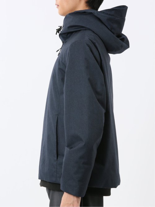 ALL WEATHER TEX ウール調 フーデット中綿ブルゾン