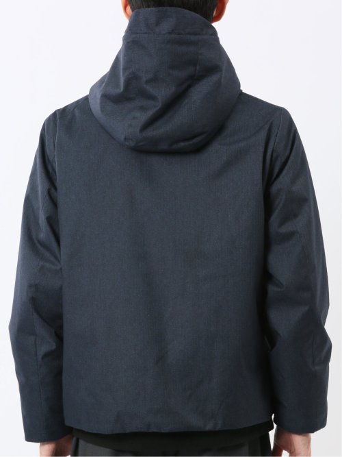ALL WEATHER TEX ウール調 フーデット中綿ブルゾン