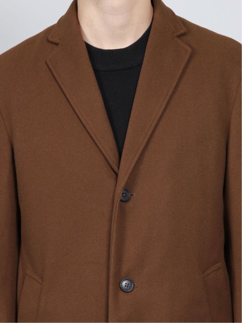 ストレッチメルトン チェスターコート